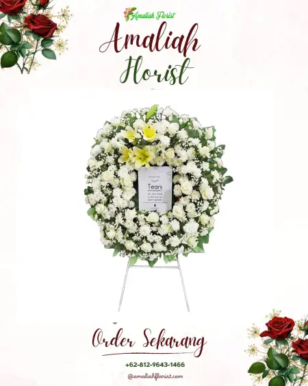 Krans Bunga Duka Margaharja